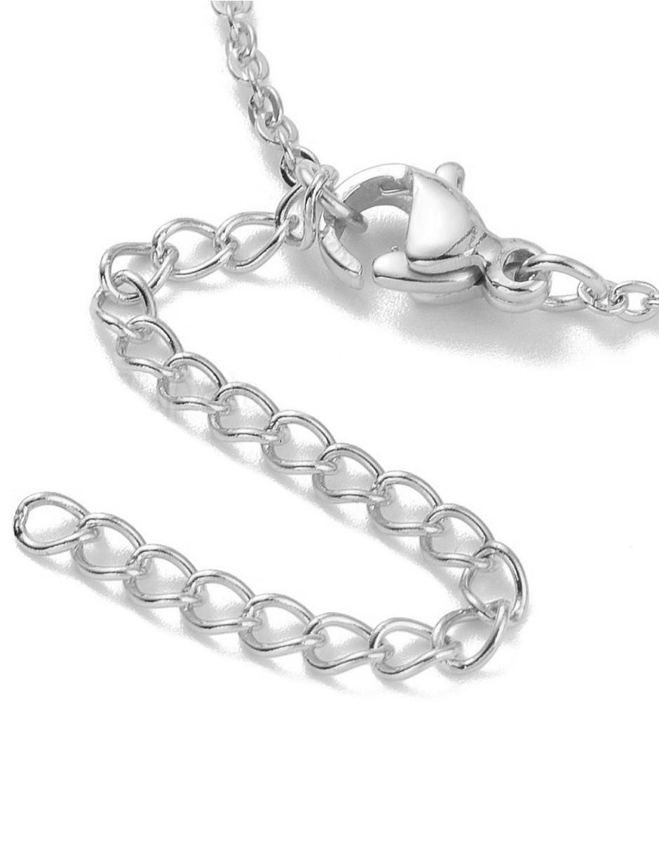 Collar clepsidra ninguna de acero sin kilataje