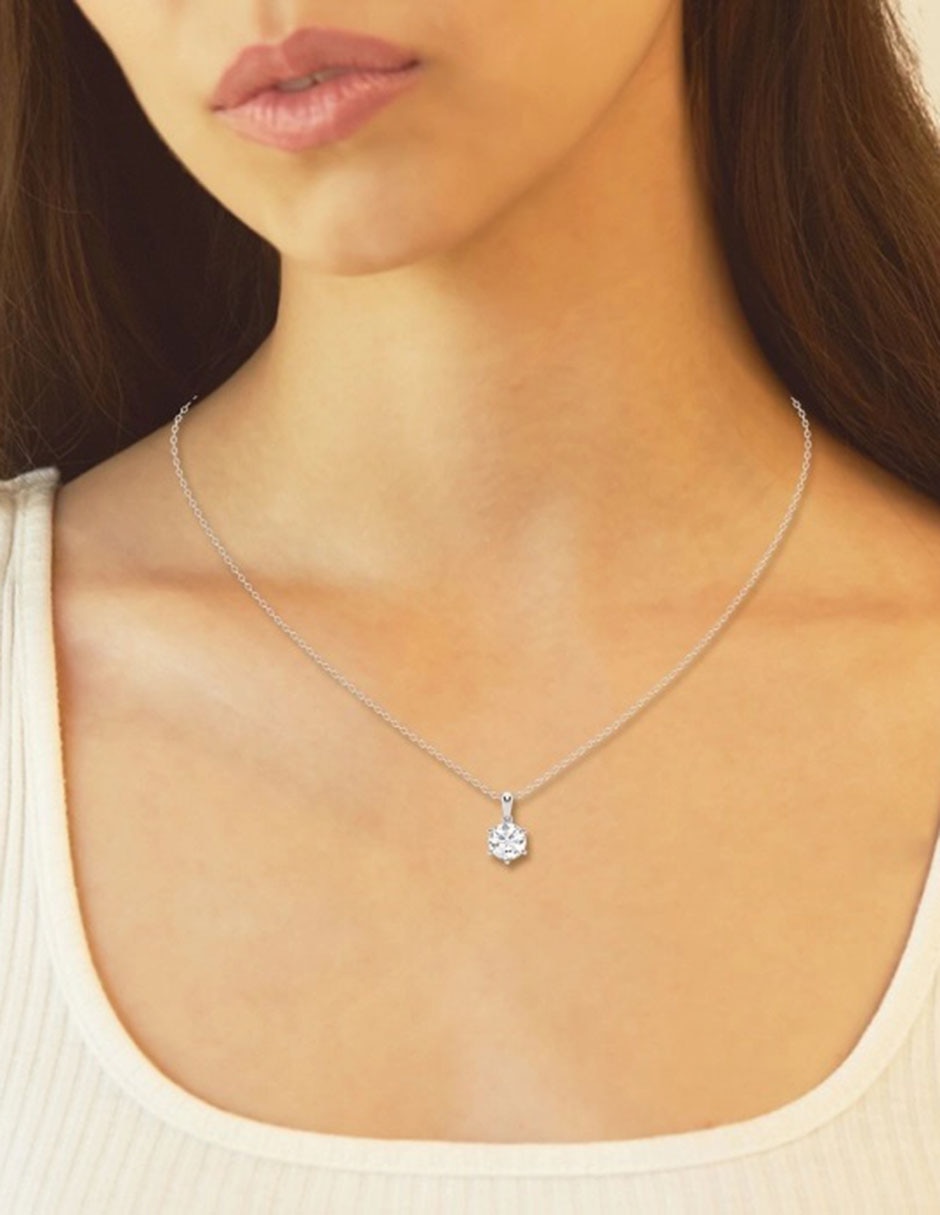 Collar con dije de oro 14 K 3