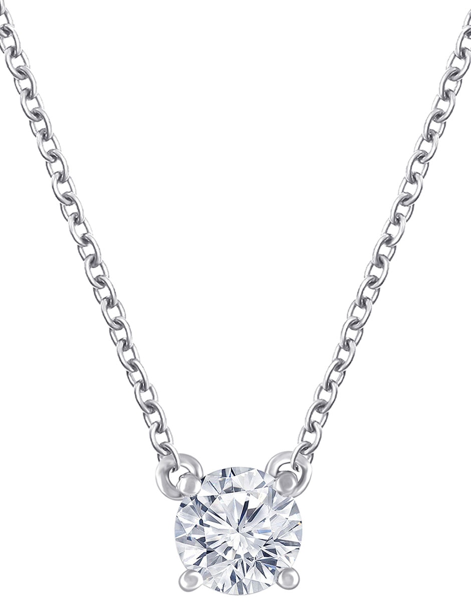 Collar de oro blanco 14 K