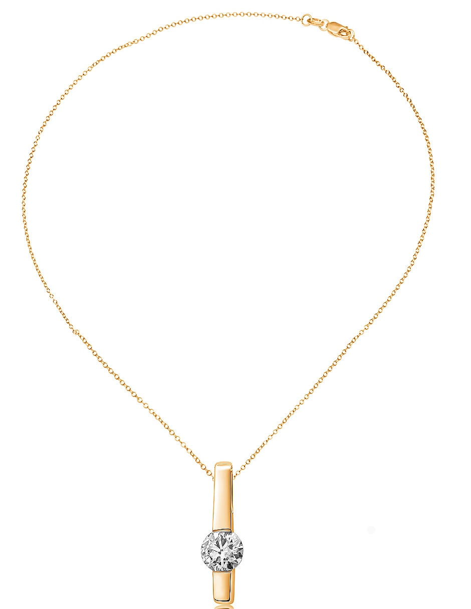 Collar de oro amarillo 14 K 2