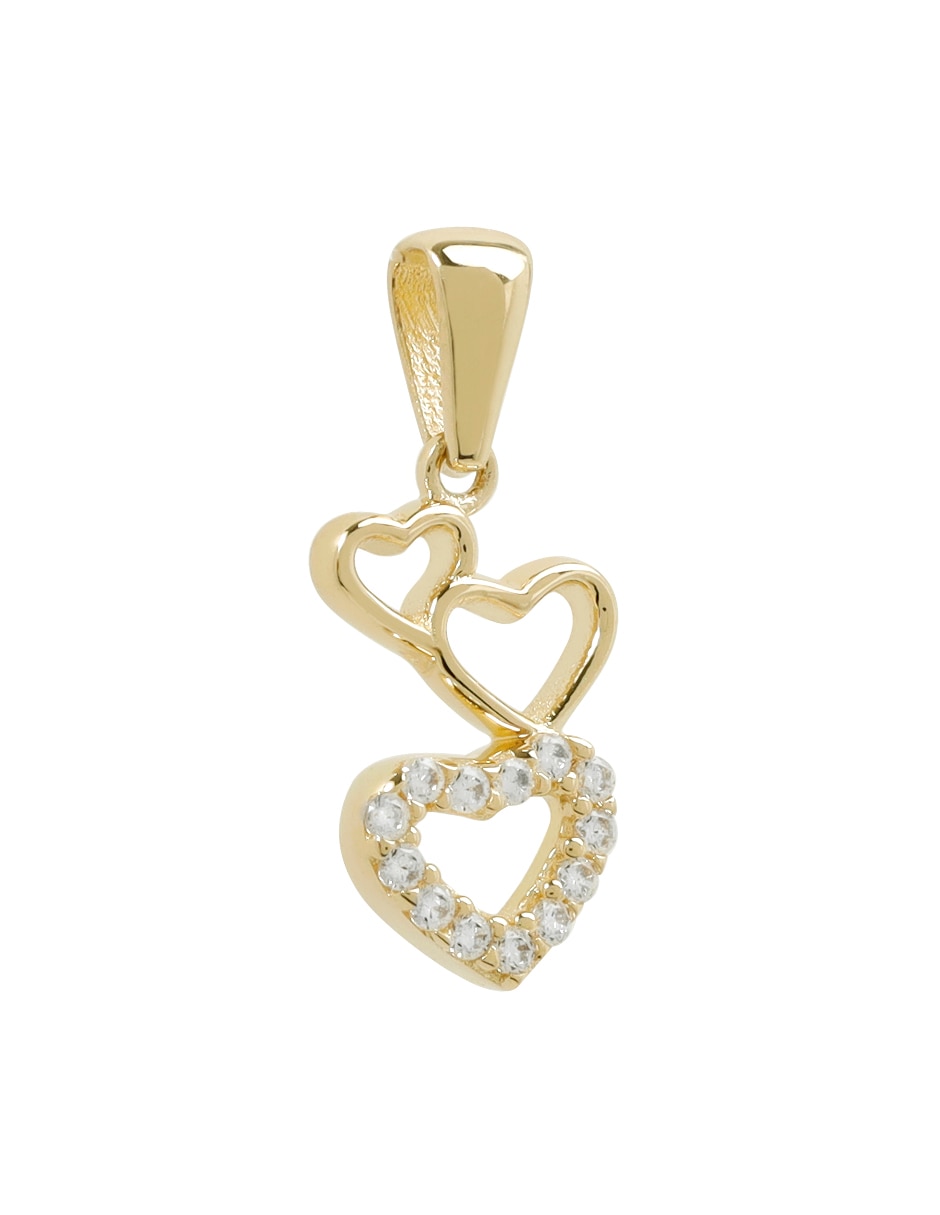 Dije de corazón de oro 14 K 2