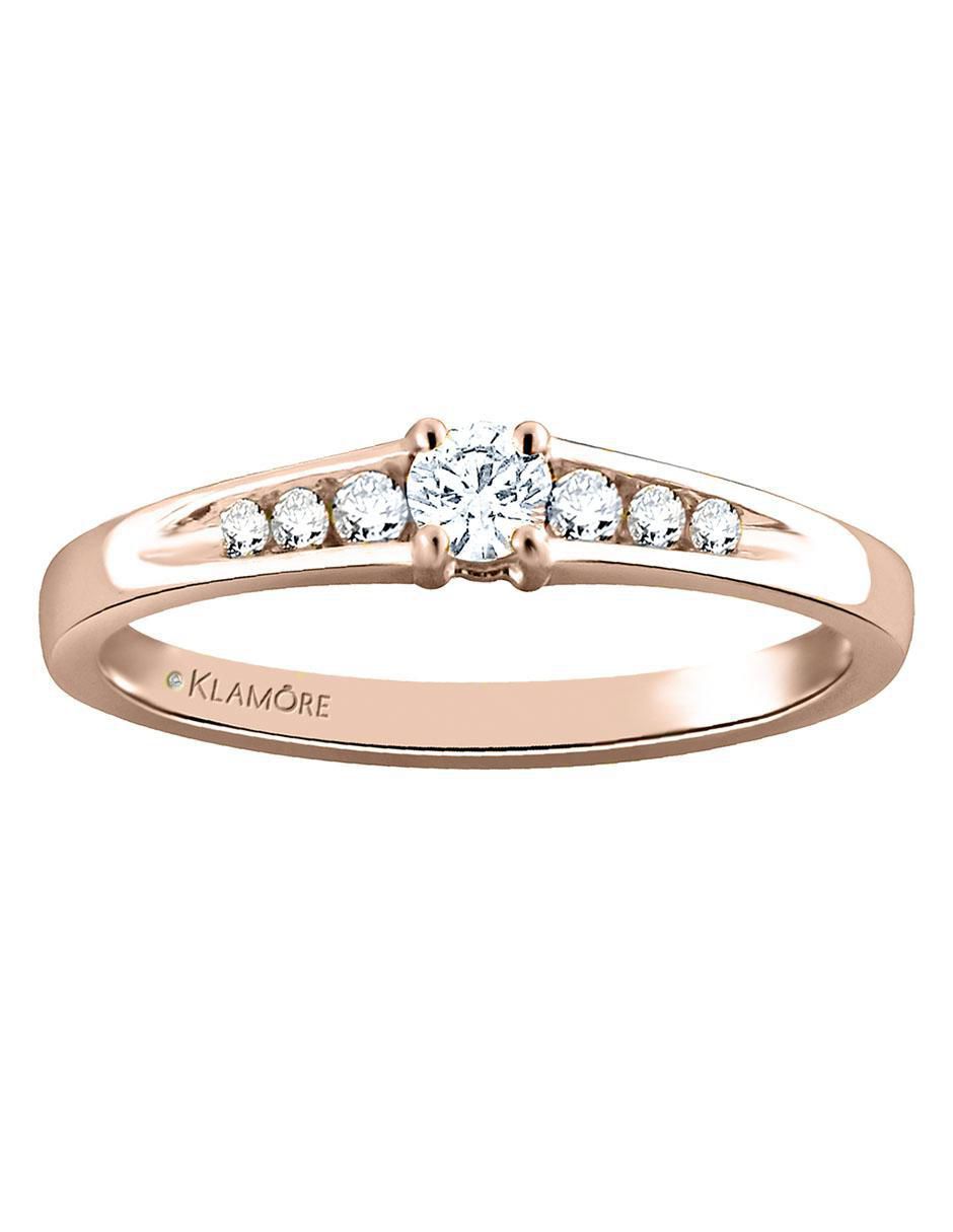 Solitario de oro 14 k Gisel Dama diamante Solitario de oro 14 k Gisel Dama diamante