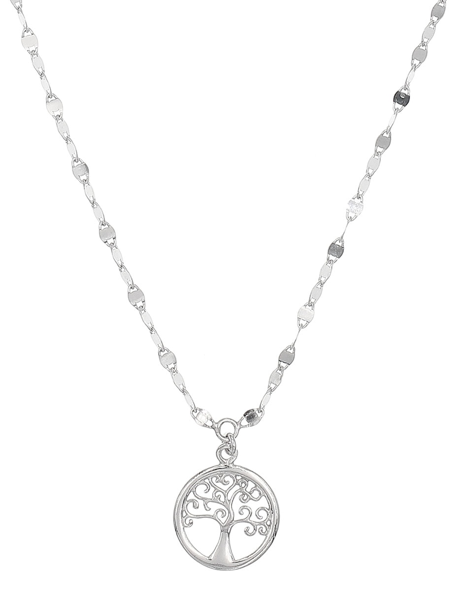 Collar de árbol de plata P 925