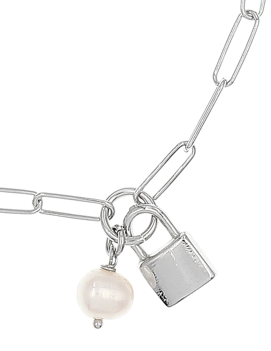 Pulsera de plata P 925 con acabado pulido 2