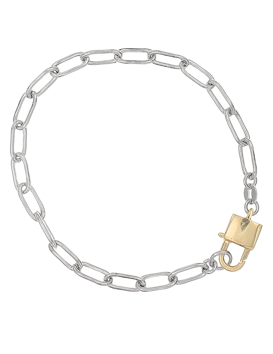 Pulsera de plata P 925 con acabado pulido