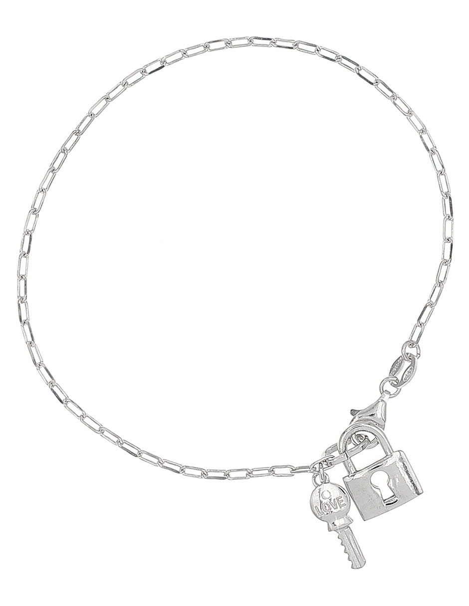 Pulsera de plata P 925 con acabado pulido