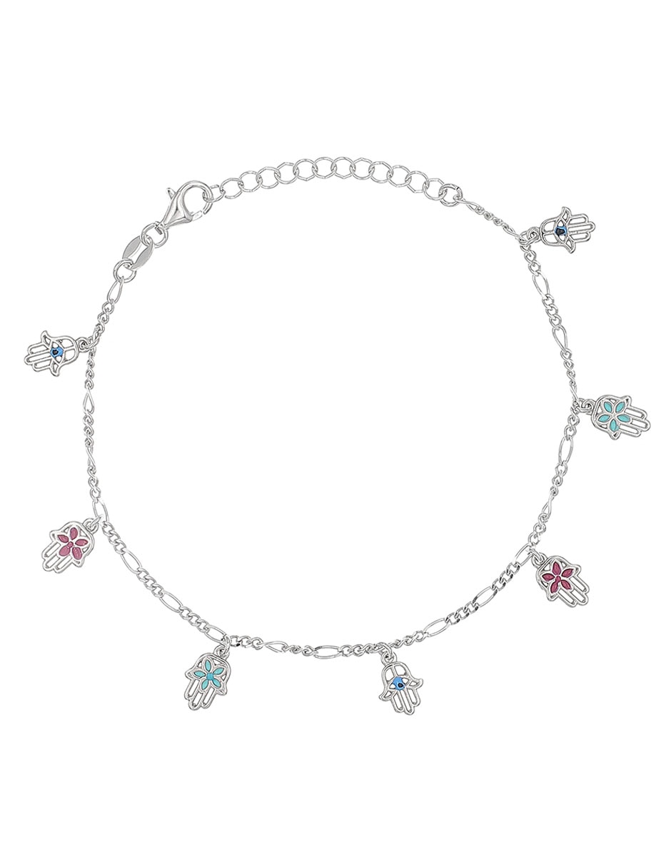 Pulsera de plata con acabado pulido Pulsera de plata con acabado pulido