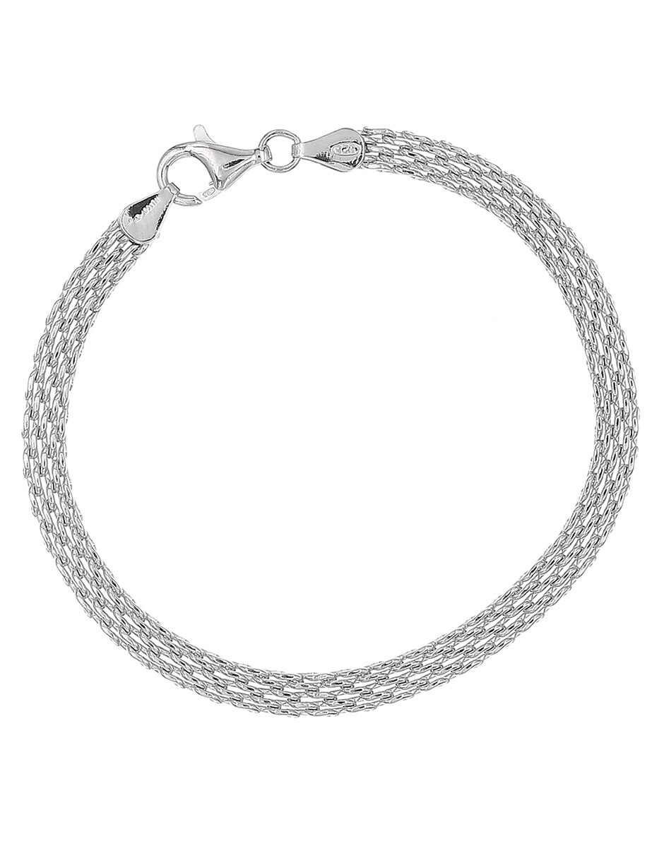 Pulsera de plata P 925 con acabado pulido 1