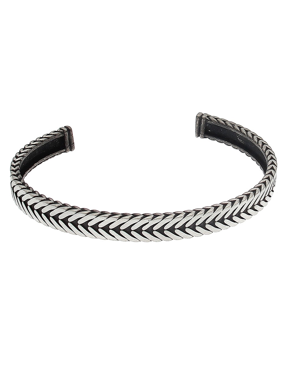 Pulsera de plata P 925 con acabado mate