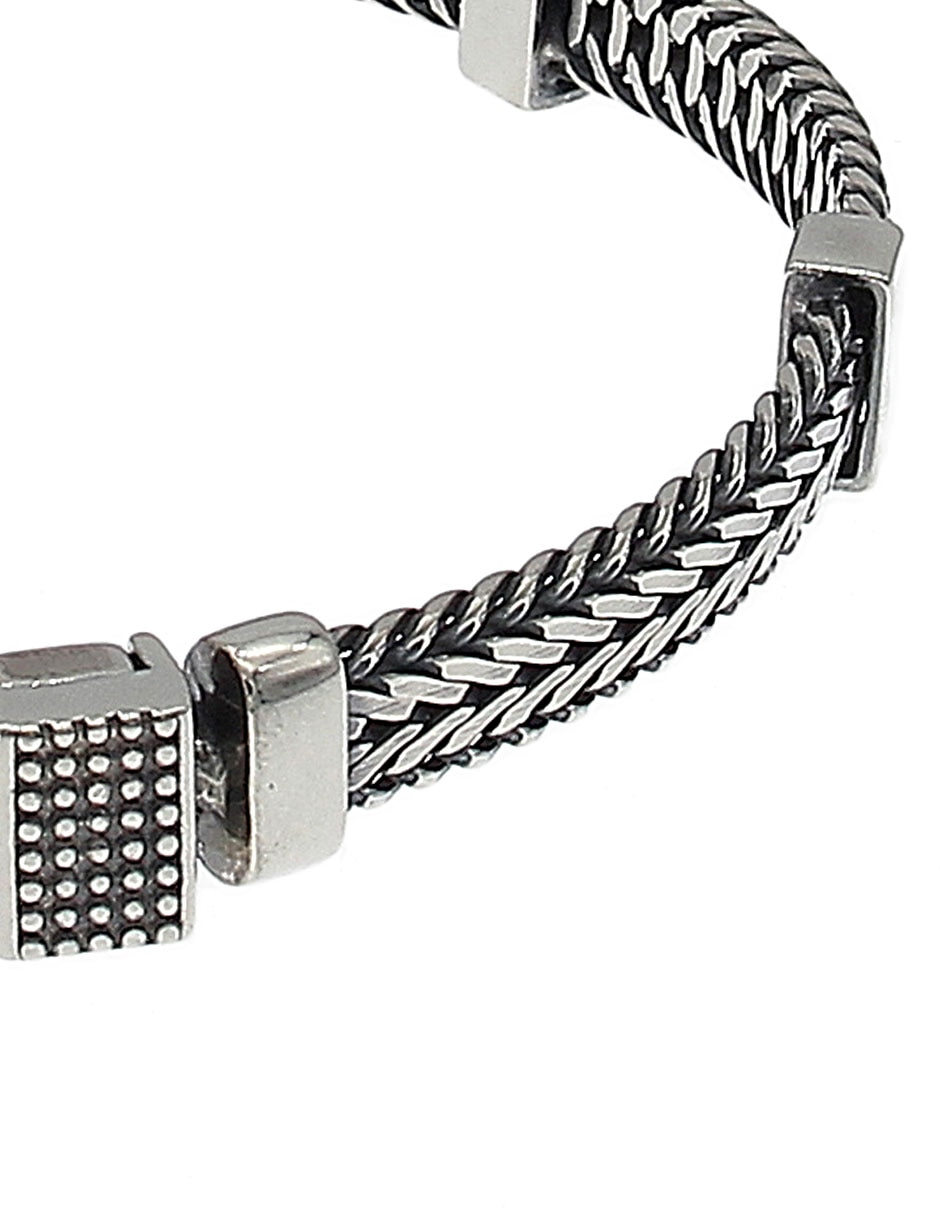 Pulsera de plata P 925 con acabado pulido 2