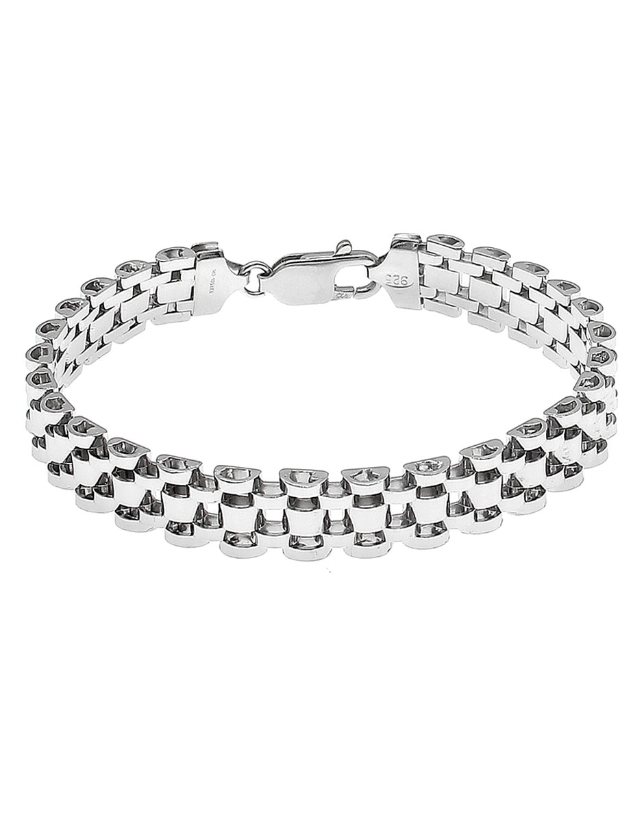 Pulsera de plata P 925 con acabado pulido