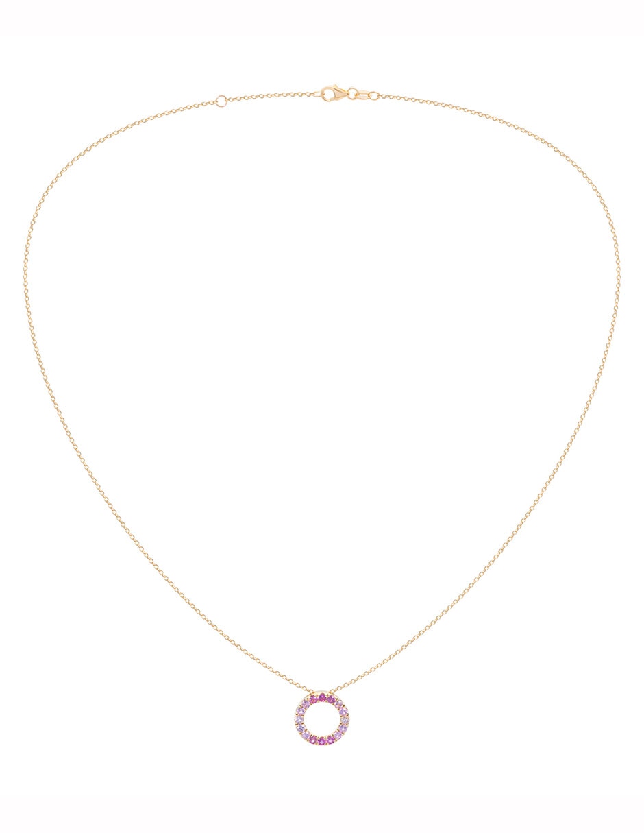 Collar de oro amarillo 14 K 2