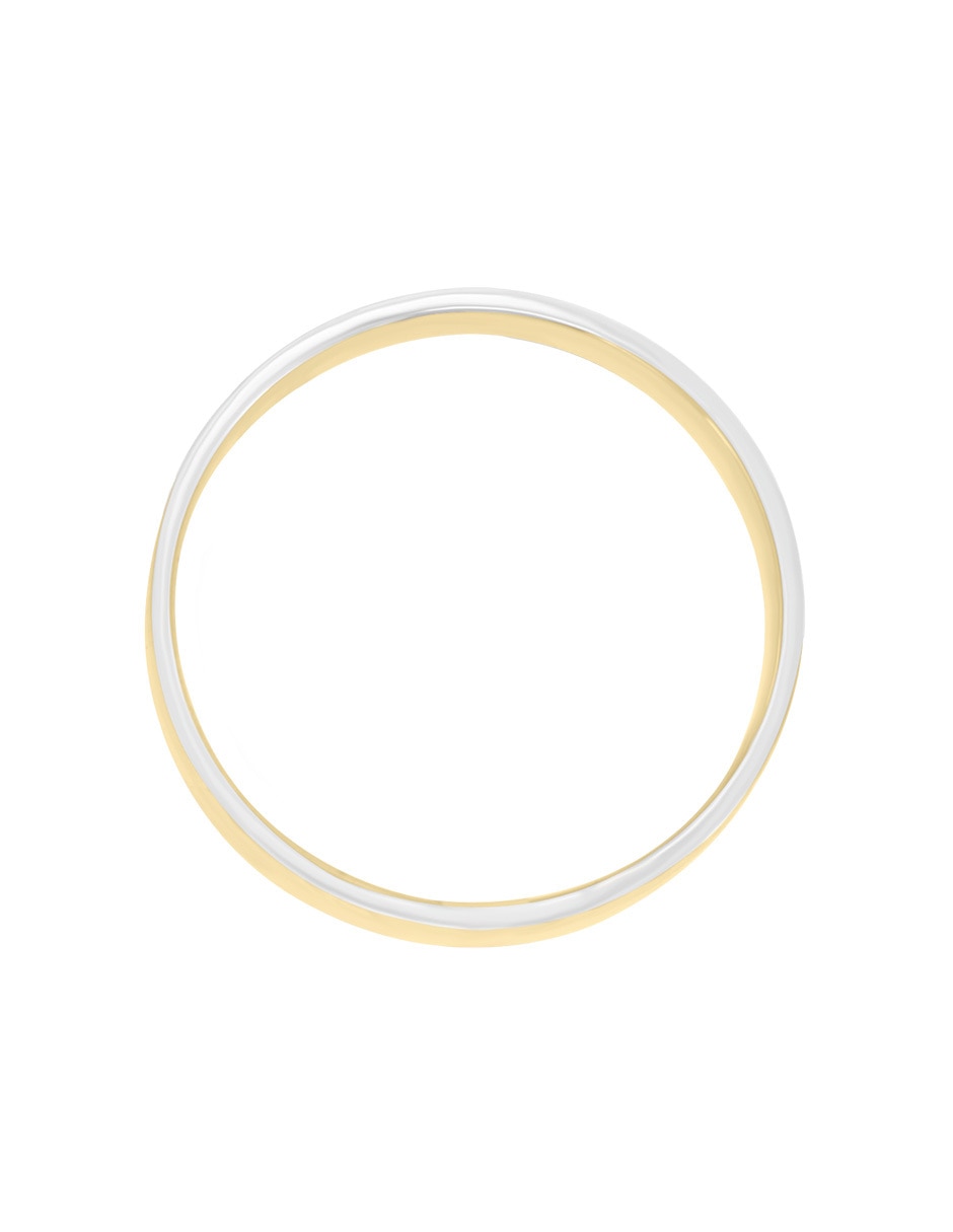 Argolla de oro amarillo 14 k Jess 3