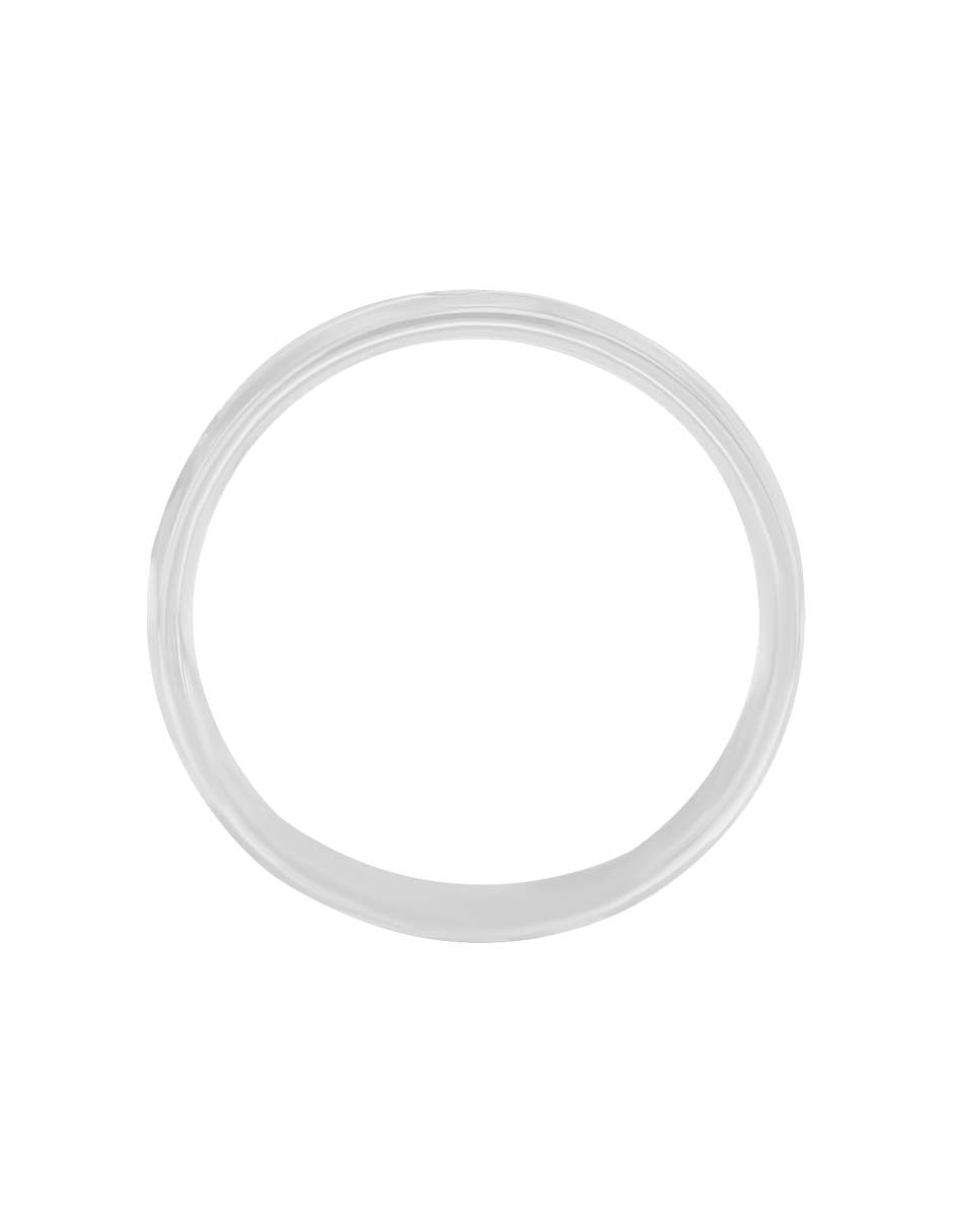 Argolla de oro blanco 14 k Amori diamante 2
