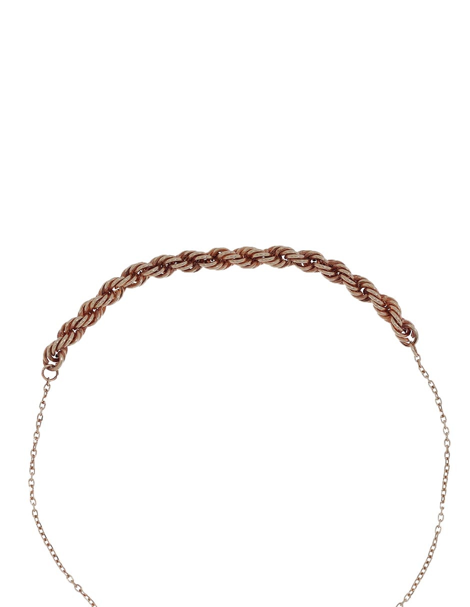 Pulsera de oro 14 K con acabado brillante 2