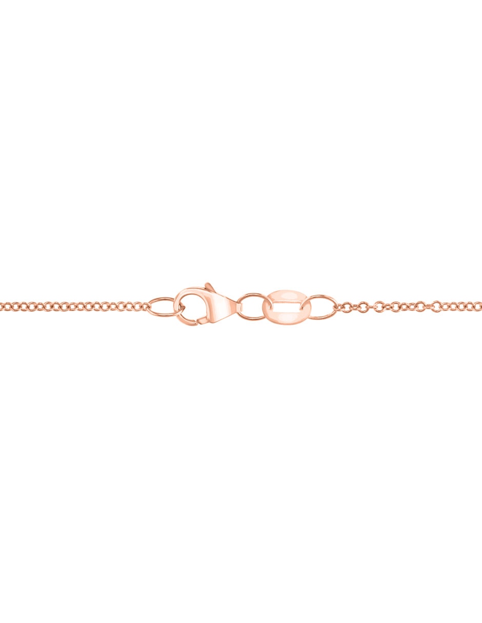 Collar cuadrado Aurora de oro 14 K 3