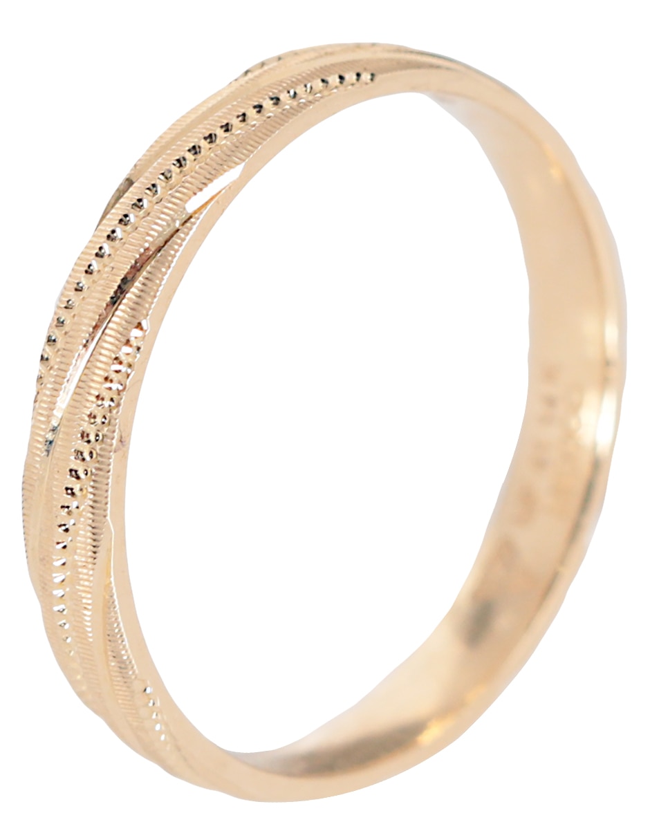 Argolla de oro 14 k 3