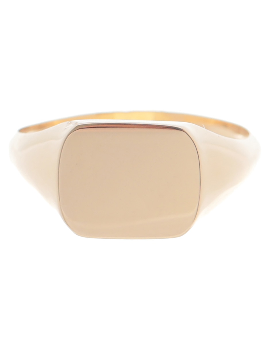 Anillo 14 k de oro pulido Anillo 14 k de oro pulido