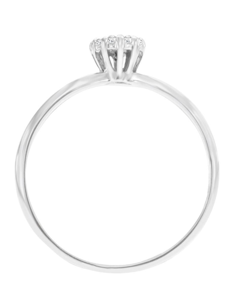 Solitario de oro 14 k Veradis diamante 3