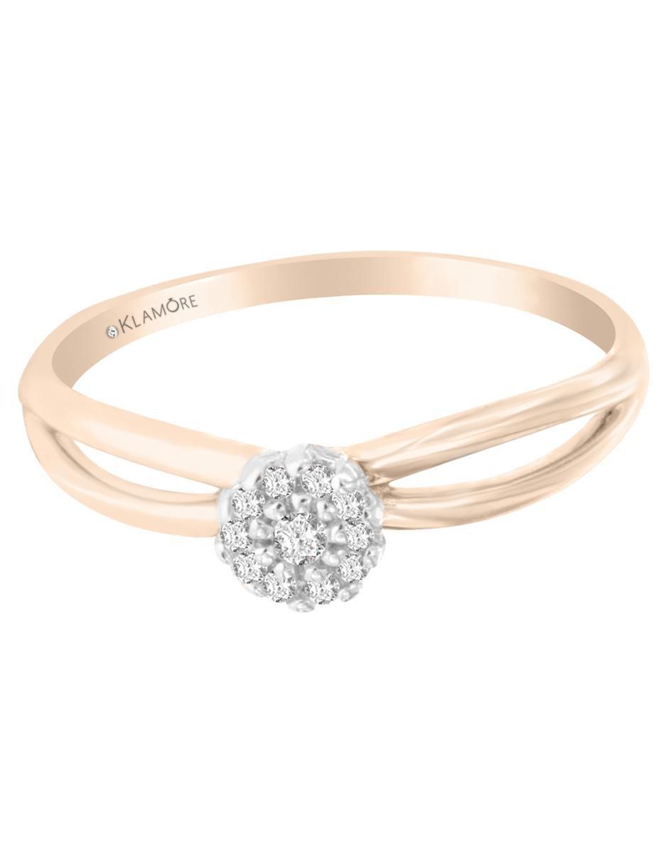 Solitario de oro 14 k Veradis diamante Solitario de oro 14 k Veradis diamante