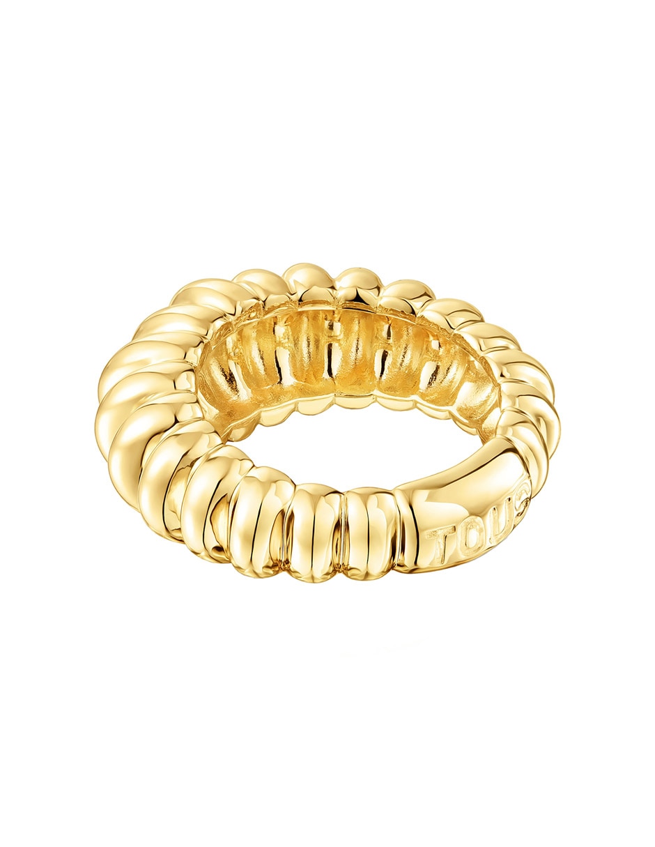 Anillo Virtual Garden P 925 de plata vermeil brillante 3
