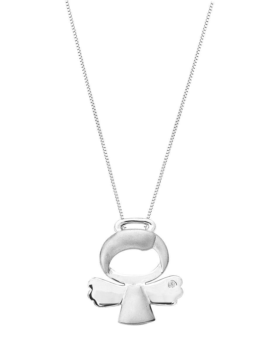 Colgante Y Dije de ángel de oro 14 K diamante Colgante Y Dije de ángel de oro 14 K diamante