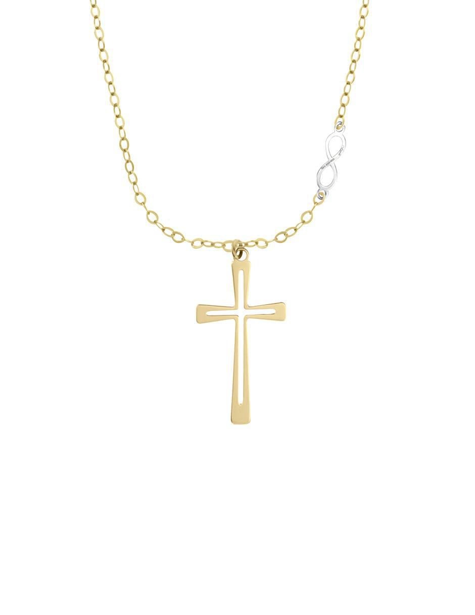 Colgante Y Dije de cruz kreuz de oro 14 K