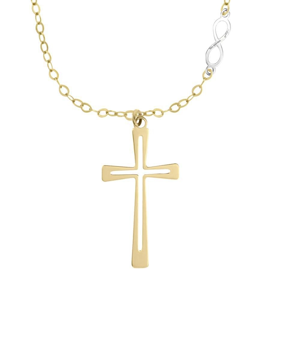 Colgante Y Dije de cruz kreuz de oro 14 K 2