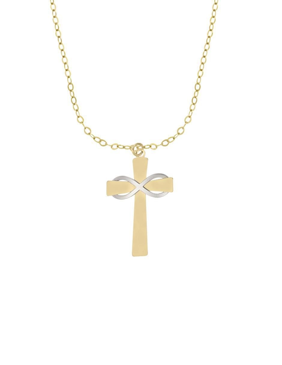 Colgante Y Dije de cruz lucette de oro 14 K