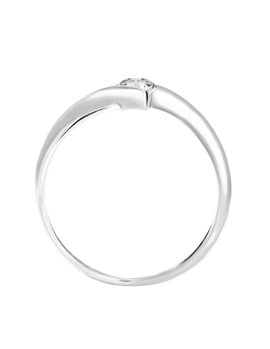 Solitario de oro 14 k Rosen diamante 3