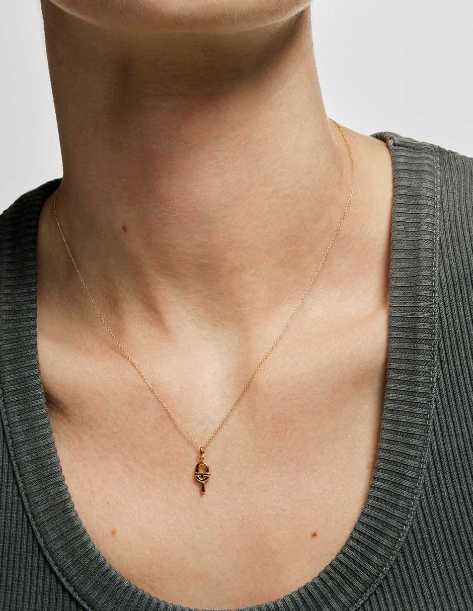 Gargantilla Manifesto de oro 18 K 4