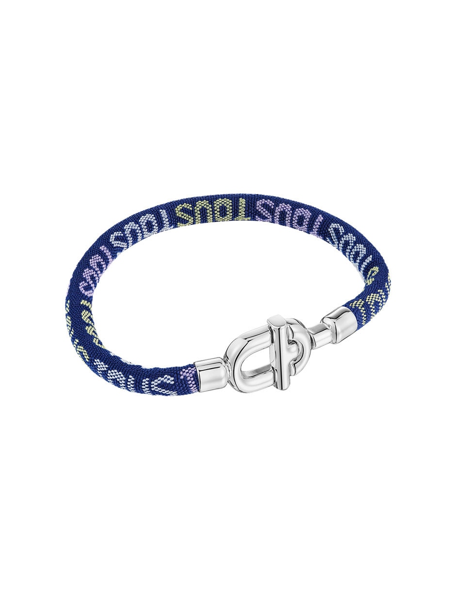 Pulsera de plata P 925 Manifesto con acabado mate