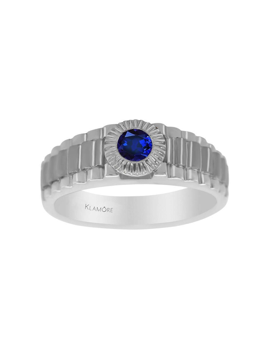 Anillo Robert 14 k de oro zafiro pulido Anillo Robert 14 k de oro zafiro pulido