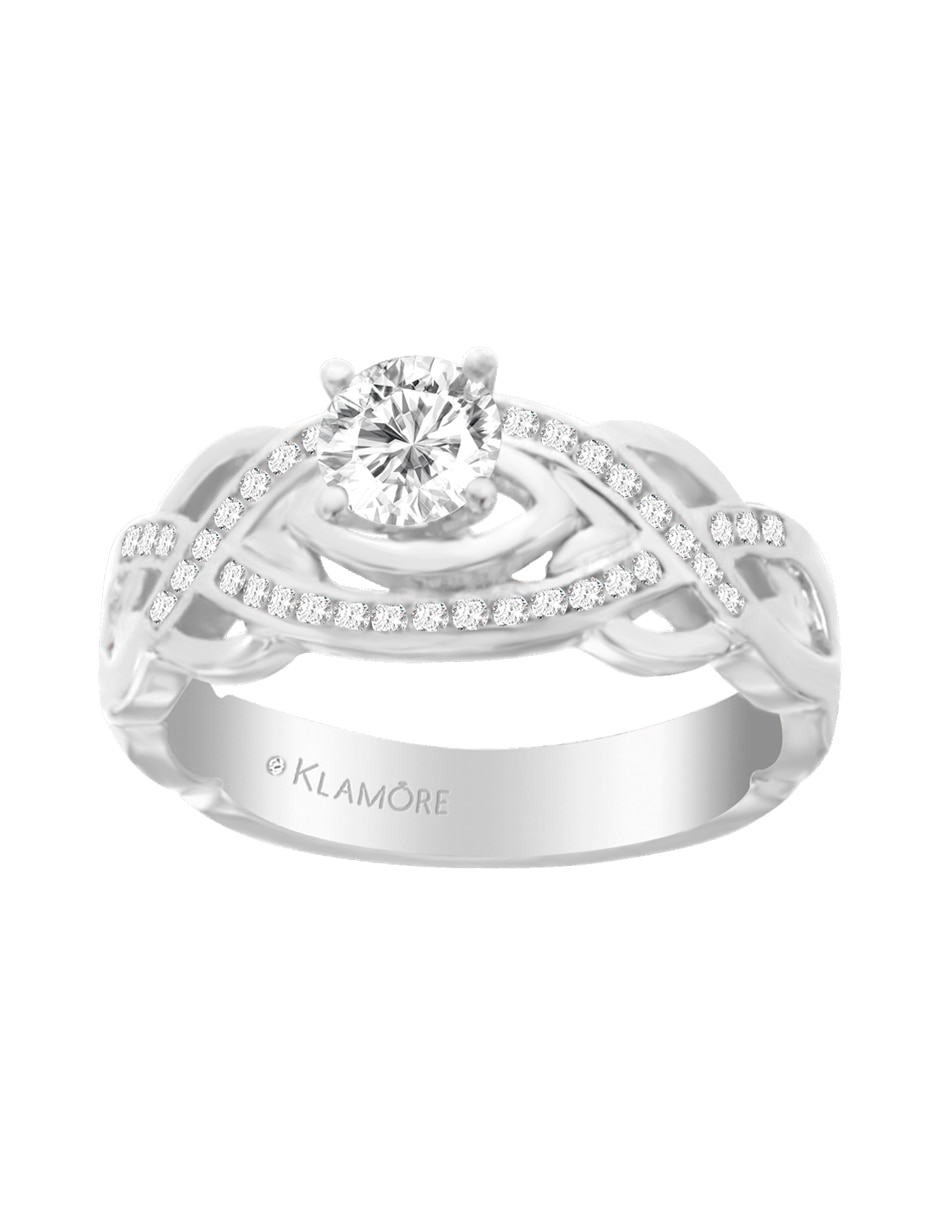 Solitario de oro 14 k Kendra diamante Solitario de oro 14 k Kendra diamante