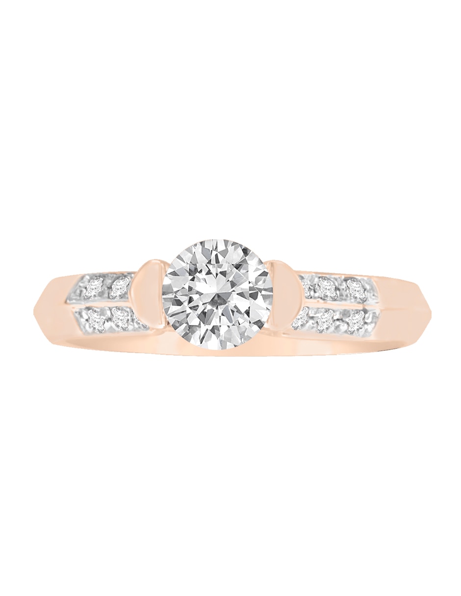 Solitario de oro 14 k Camill diamante Solitario de oro 14 k Camill diamante