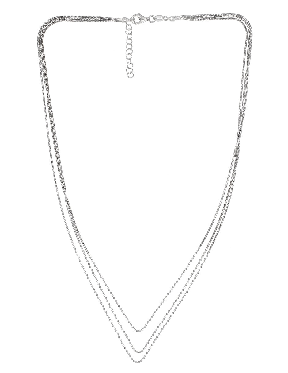Collar de plata P 925 2