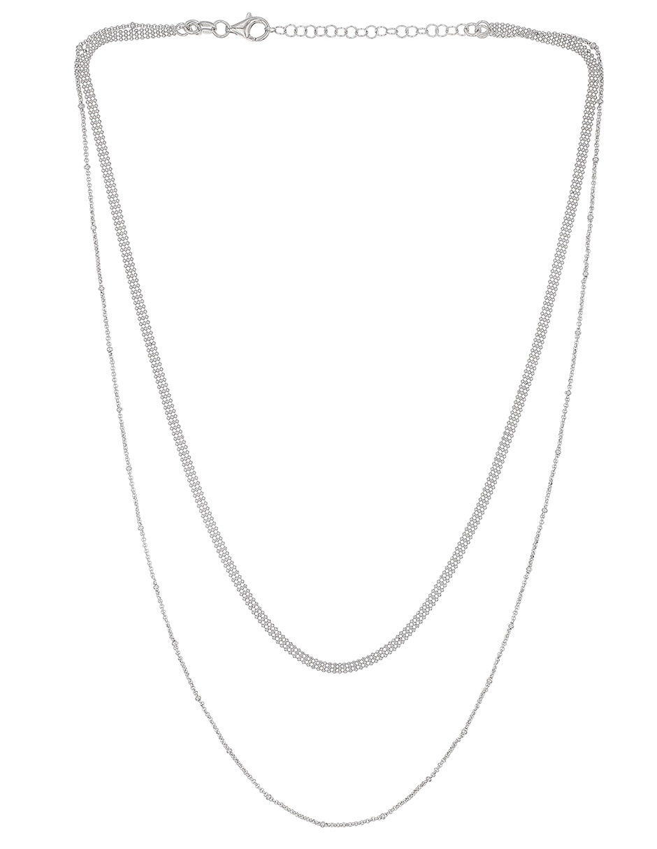 Collar de plata P 925 2