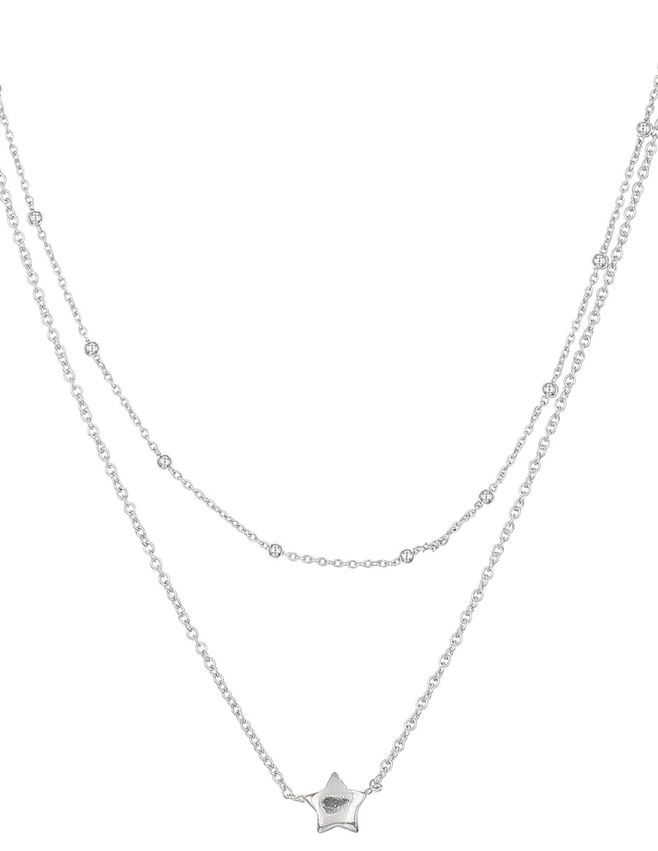 Collar de estrella de plata P 925 1