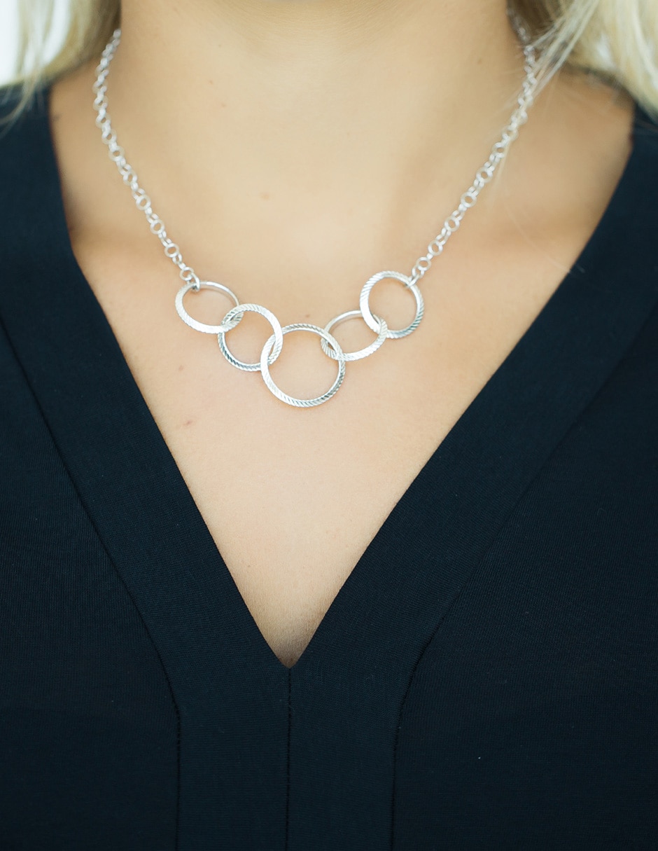 Collar de plata P 925 3
