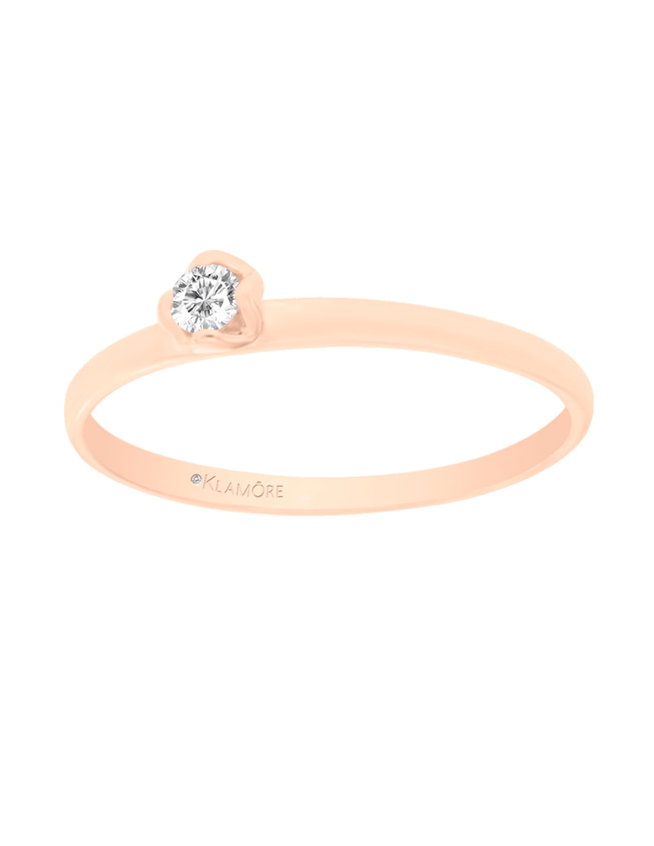 Solitario de oro 14 k Lery diamante Solitario de oro 14 k Lery diamante