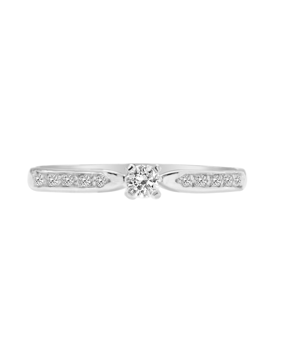 Solitario de oro 14 k Kared diamante Solitario de oro 14 k Kared diamante