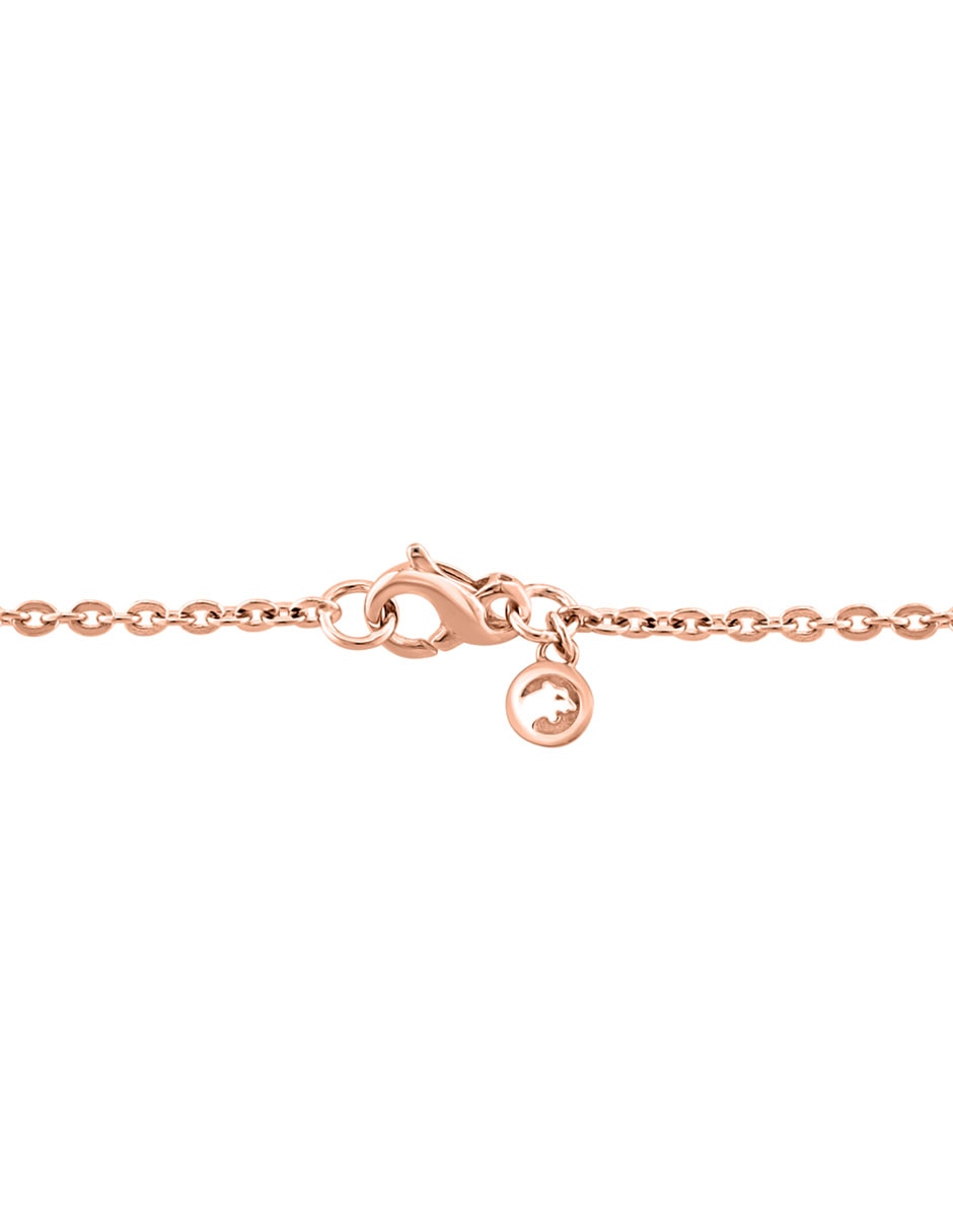 Collar de gota Aquarius de oro 14 K 2