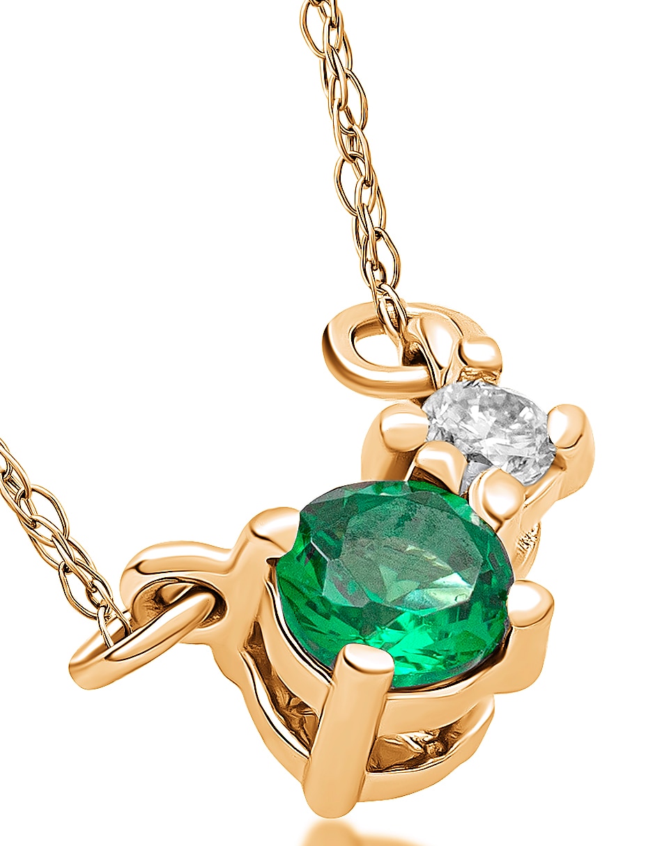 Collar de oro 14 K 3