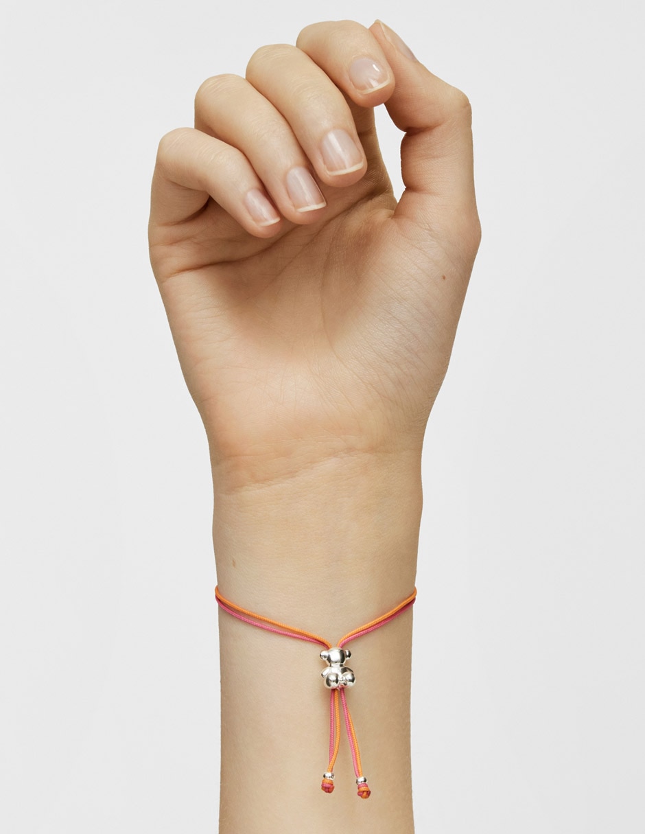 Pulsera Tous P 925 Bold Bear con acabado liso Liverpool