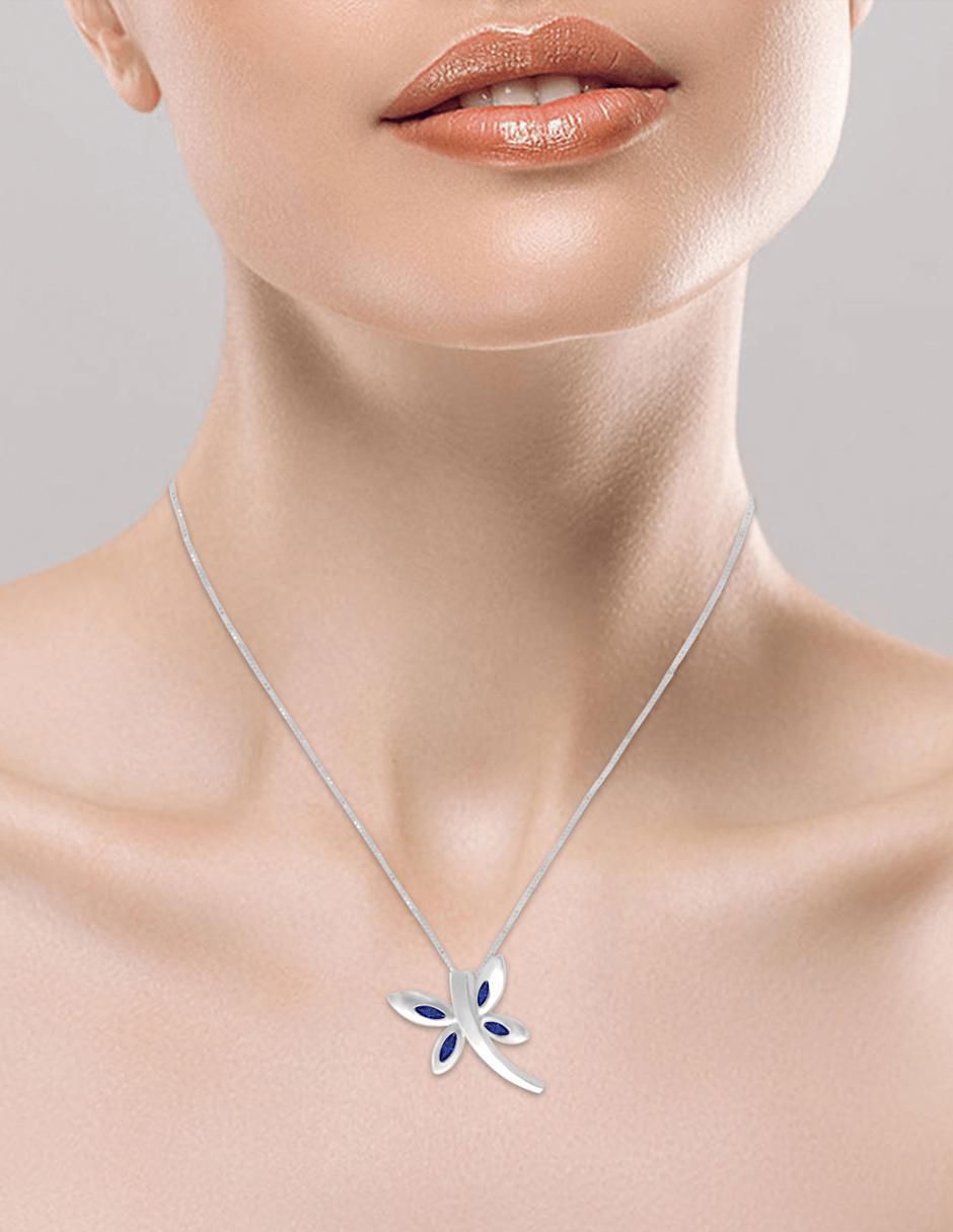 Colgante Y Dije de libélula volare de oro 14 K 2