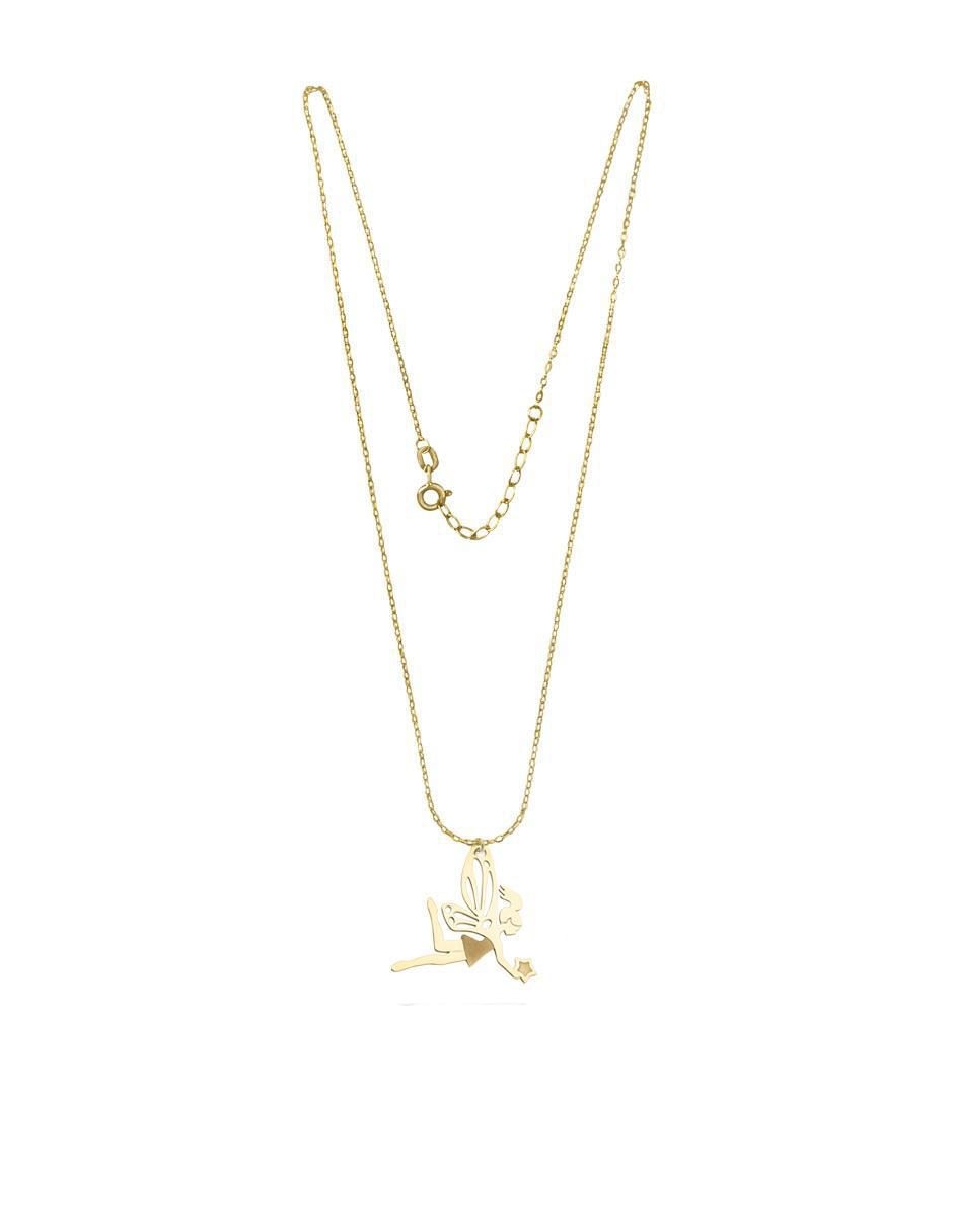 Colgante Y Dije de hada de oro 14 K 3