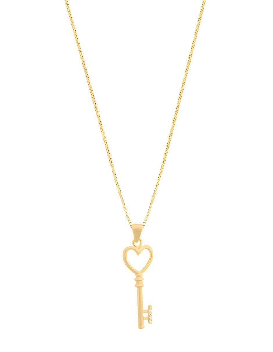 Colgante Y Dije de llave sweet de oro 14 K