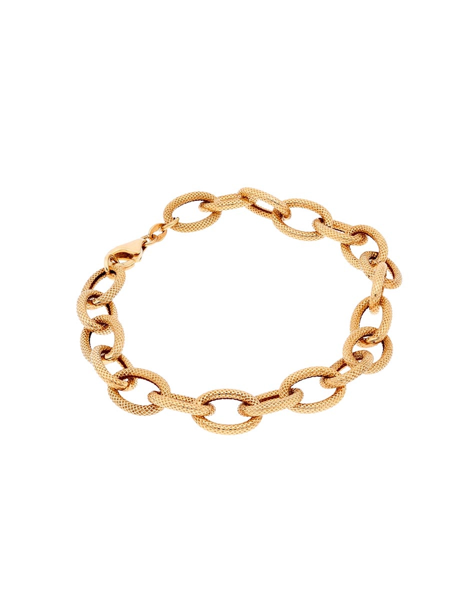 Collar ovalado de oro 14 K Collar ovalado de oro 14 K