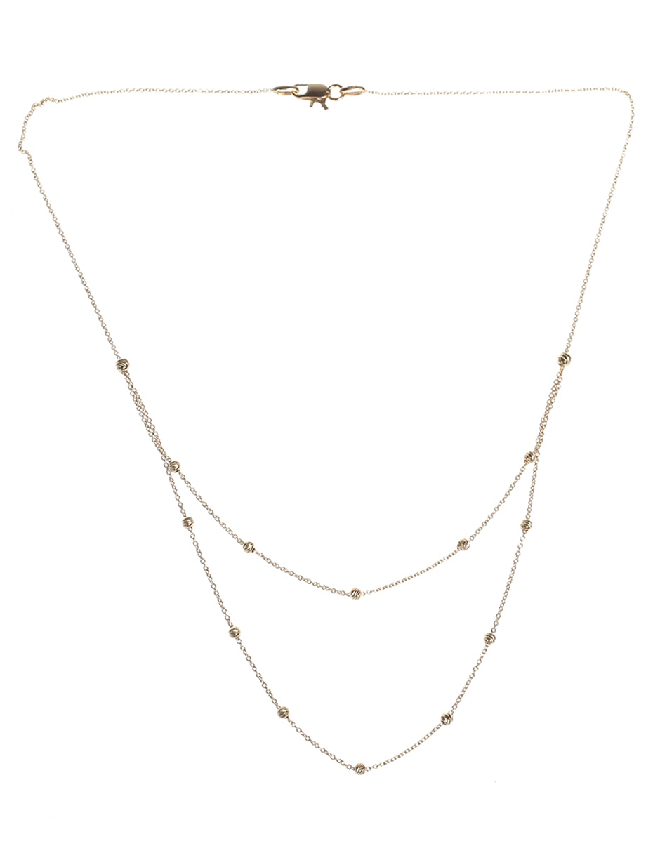Collar de oro 14 K 2