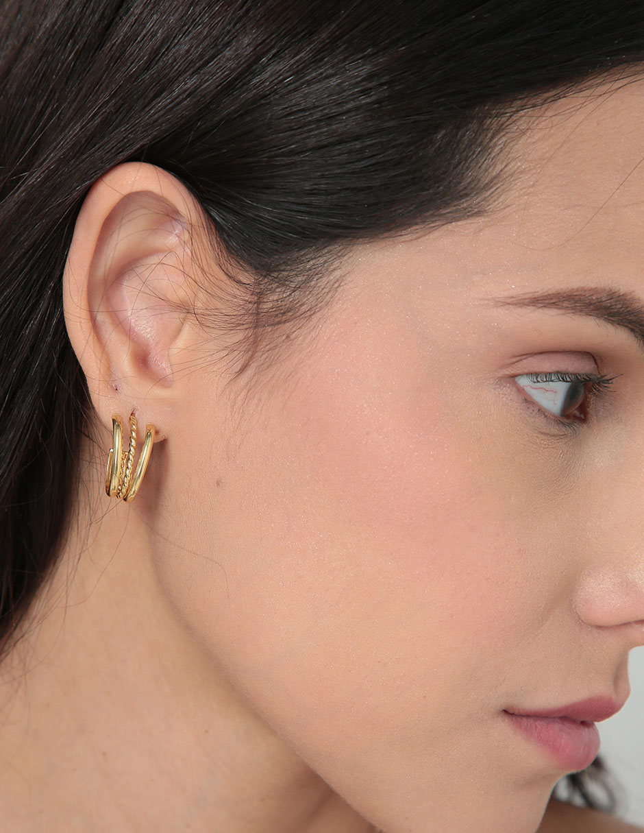 Aretes de oro 4